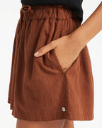 Womens Place To Elastic Waist Shorts