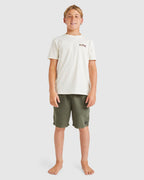 Boys 8-16 All Day Overdye Layback 16" Boardshorts