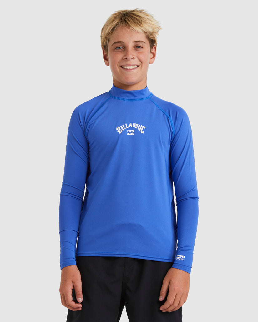 Boys 8-16 All Day Arch Rash Vest