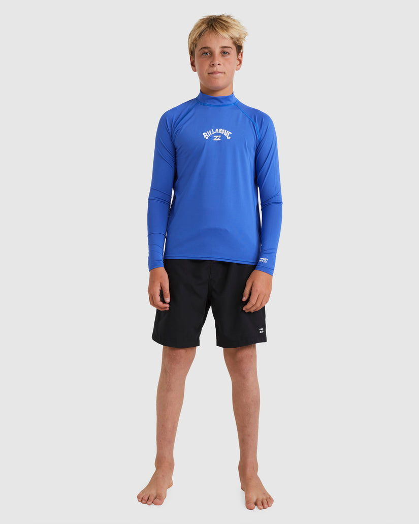 Boys 8-16 All Day Arch Rash Vest
