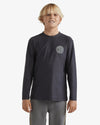 Boys 8-16 Rotor Shorline Long Sleeve Rash Vest