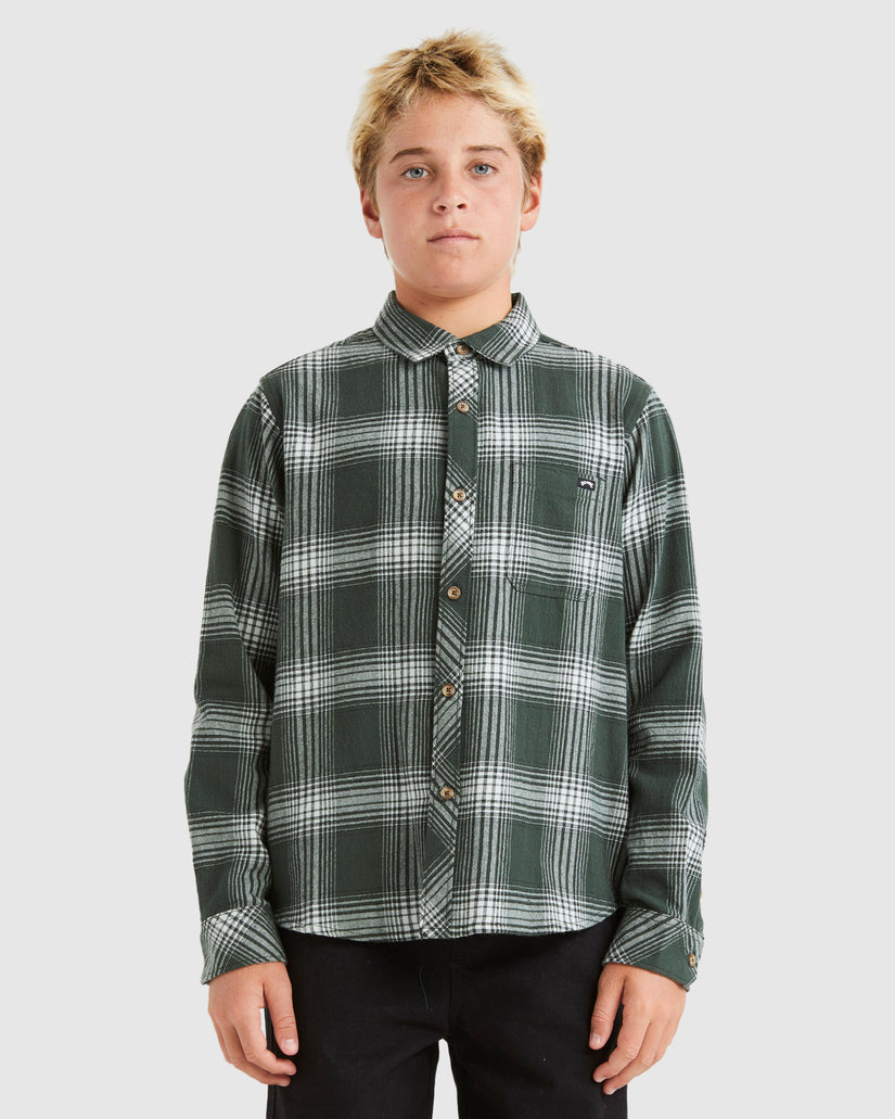 Boys 8-16 Coastline Flannel Shirt