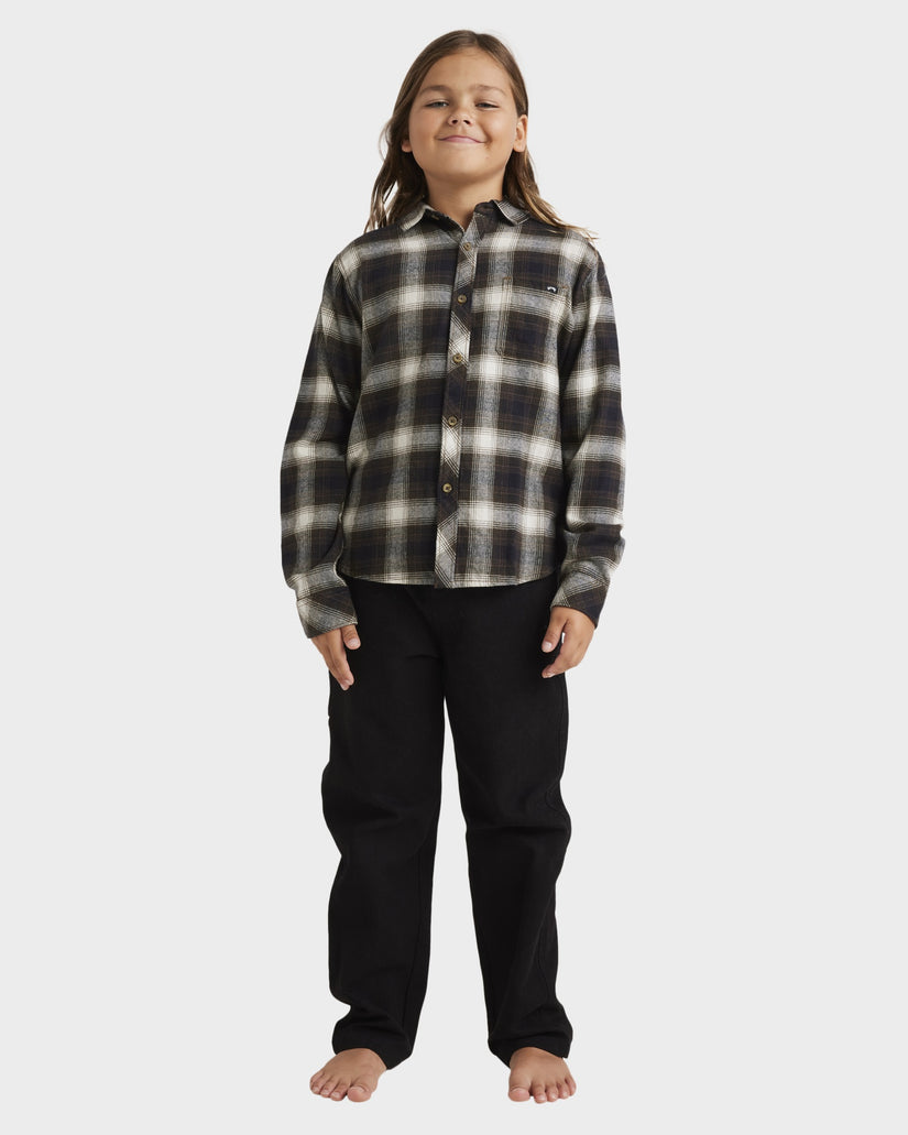 Boys 8-16 Coastline Flannel Long Sleeve Shirt