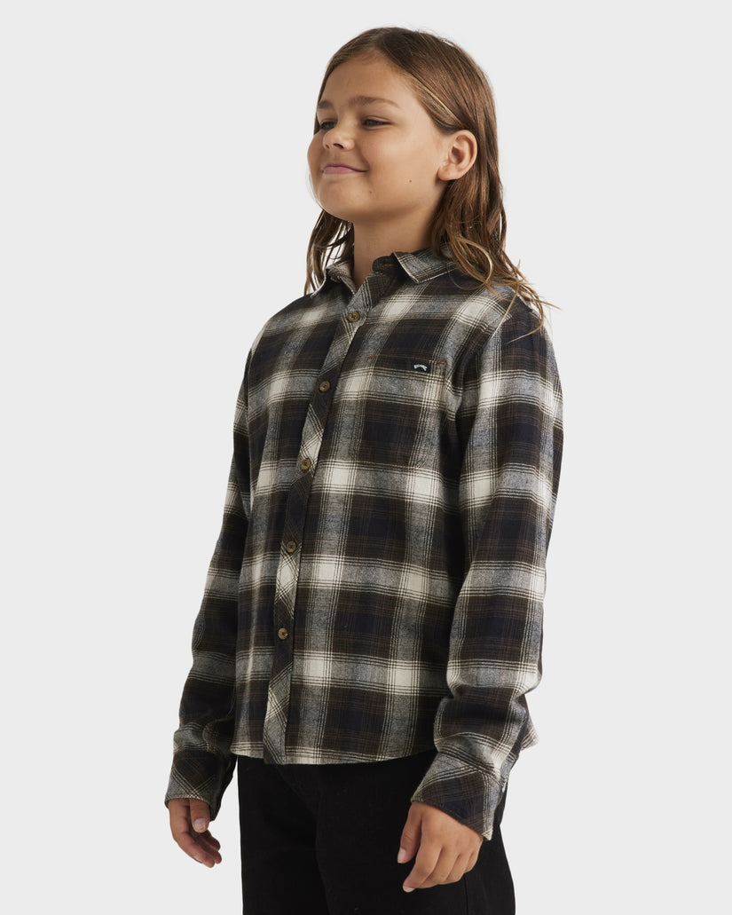 Boys 8-16 Coastline Flannel Long Sleeve Shirt