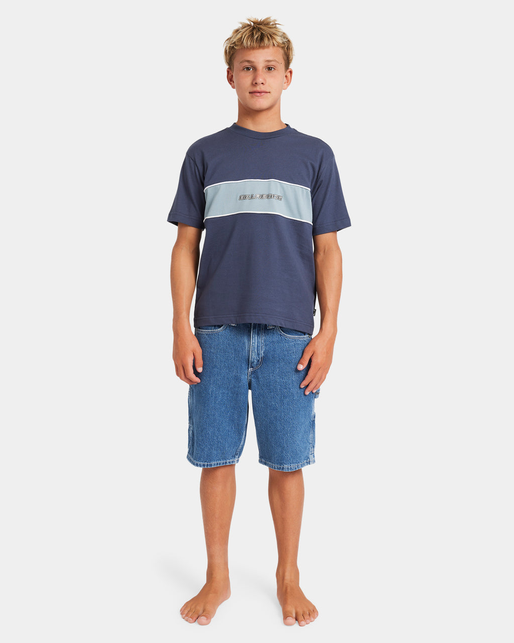 Boys 8-16 Panel T-Shirt