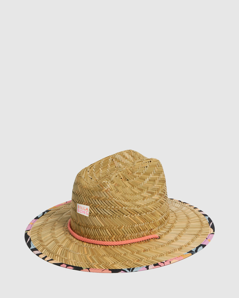 Girls 8-16 Beach Dayz Straw Hat