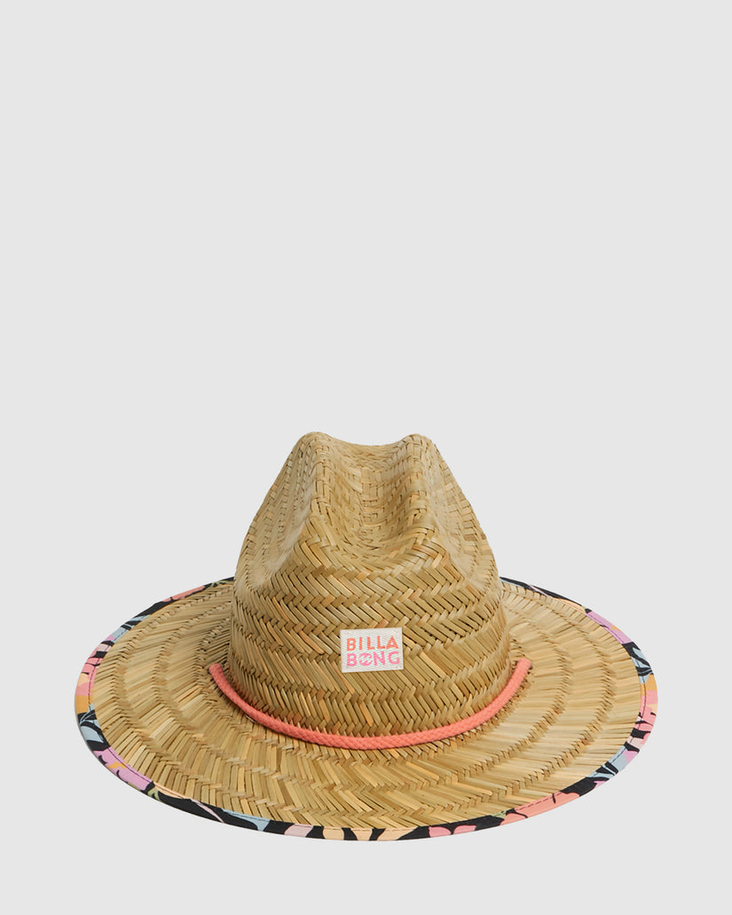 Girls 8-16 Beach Dayz Straw Hat