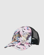 Girls 6-14 Peaceful Palms Trucker Hat