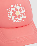 Girls 6-14 Daisy Craze Trucker Hat