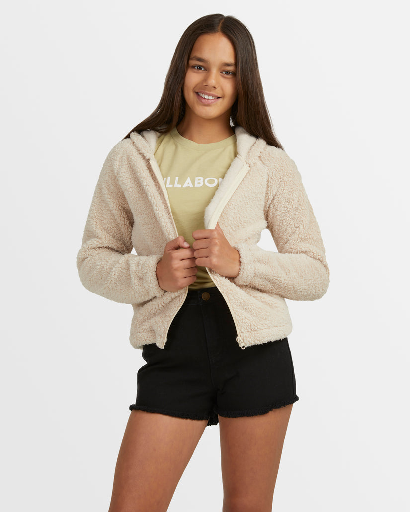 Girls 6-14 Keep Cozy Zip Up Jumper