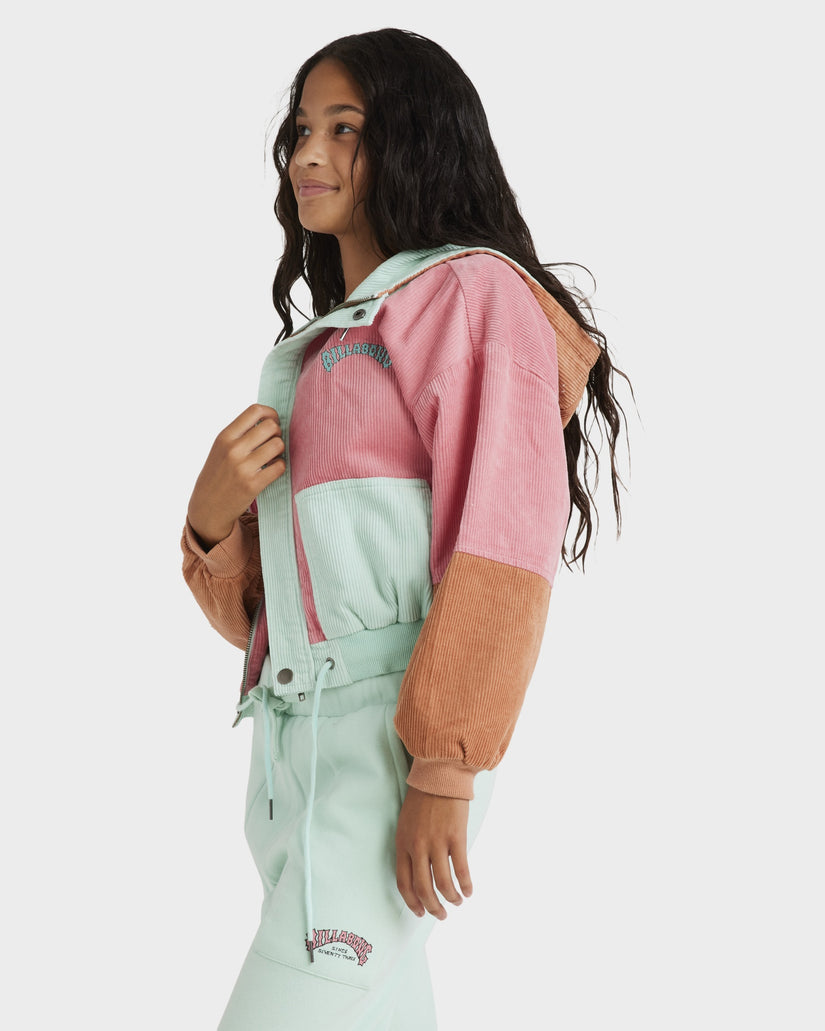 Girls 8-16 Tone Setter Zip Up Hoodie