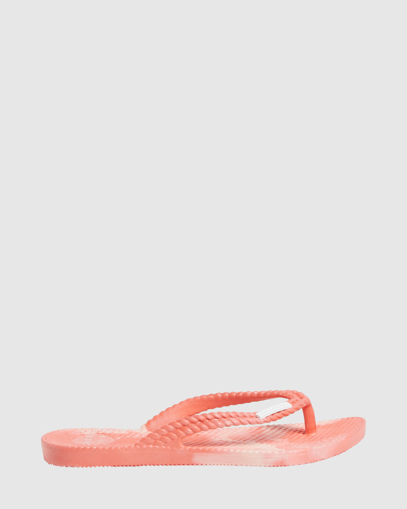 Girls 8-16 Kicks Marble Thongs