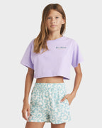 Girls 6-16 Lost On You Elastic Waist Shorts