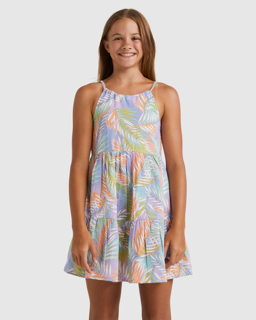 Girls 6-14 Tropical Dayz Dress