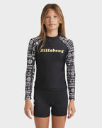 Girls 6-16 Lost On You Long Sleeve Sunshirt Rash Vest