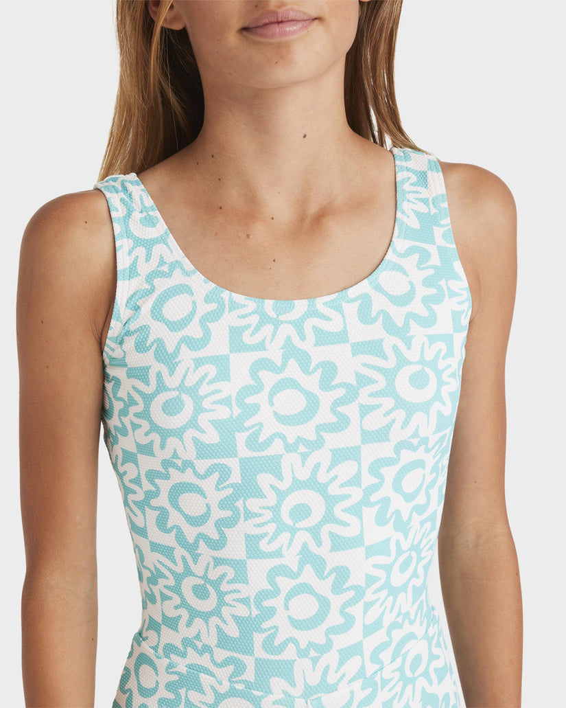 Girls 6-16 Lost On You One Piece Surfsuit