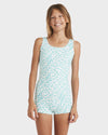 Girls 6-16 Lost On You One Piece Surfsuit