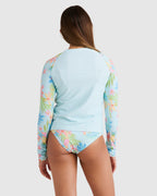 Girls 2-16 In Da Jungle Rash Vest