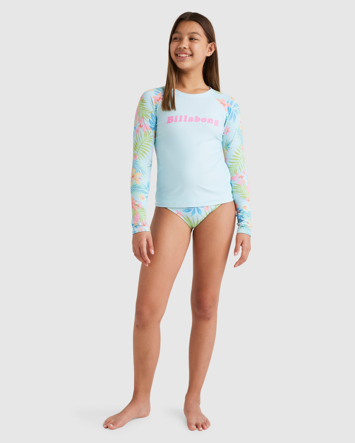 Girls 2-16 In Da Jungle Rash Vest