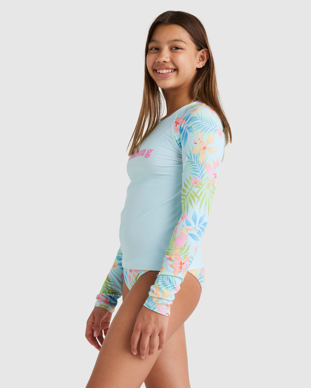 Girls 2-16 In Da Jungle Rash Vest