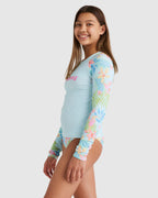 Girls 2-16 In Da Jungle Rash Vest