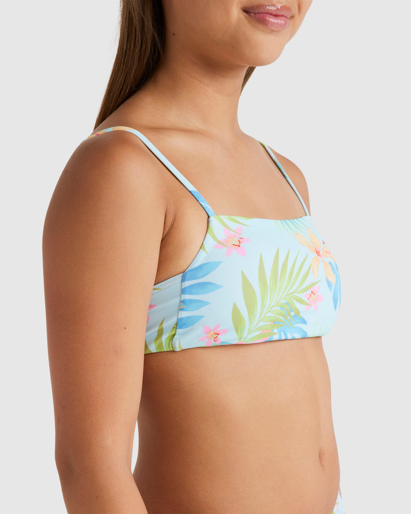 Girls 6-14 In Da Jungle Tank Two Piece