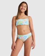 Girls 6-14 In Da Jungle Tank Two Piece