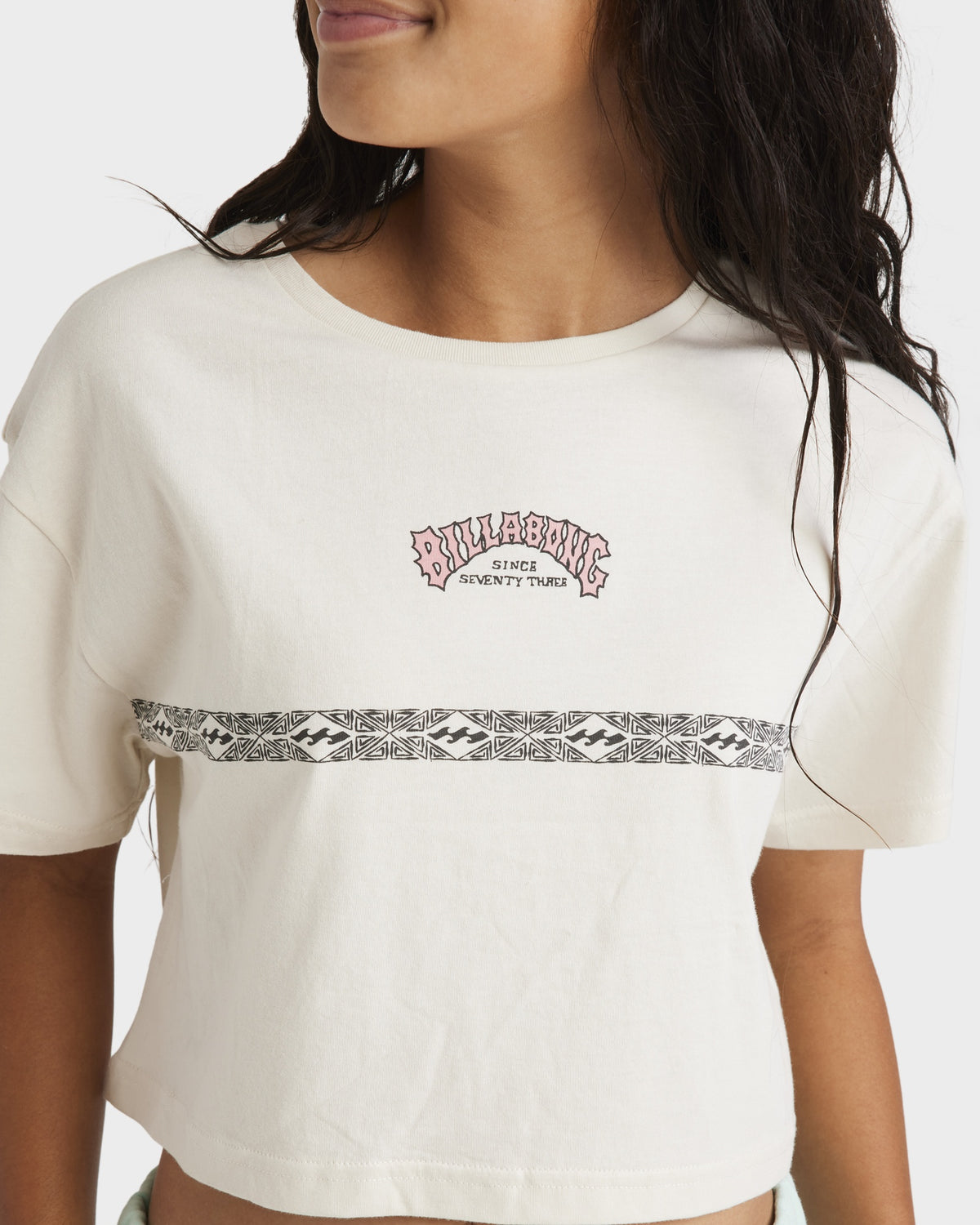 Girls 6-14 Wave Of The Day Crop Top
