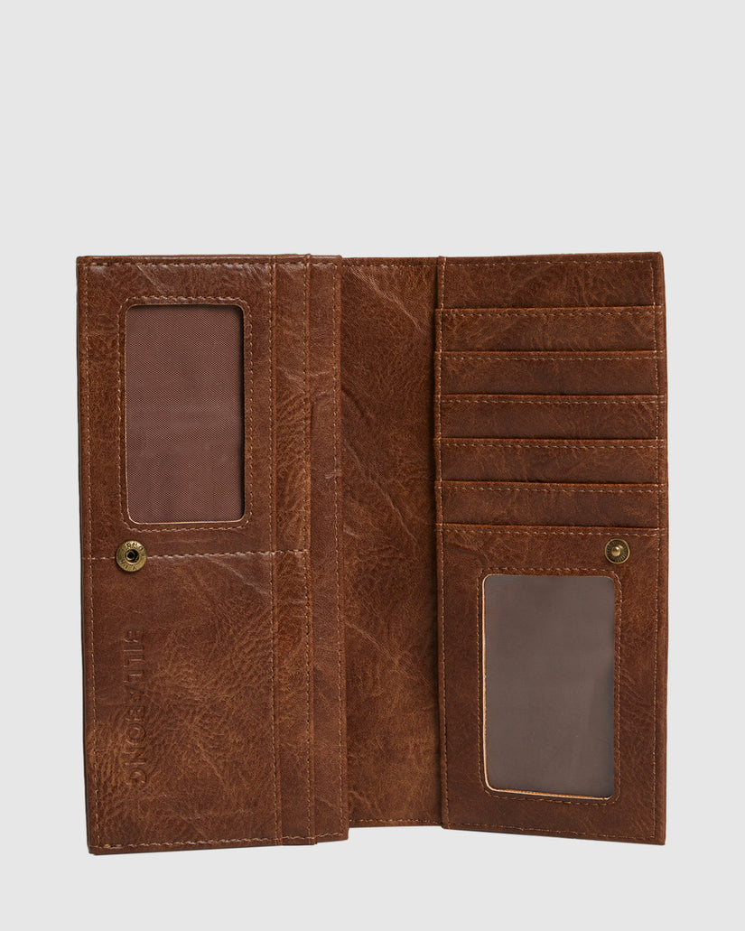 Womens Water Baby Beach Leather Wallet
