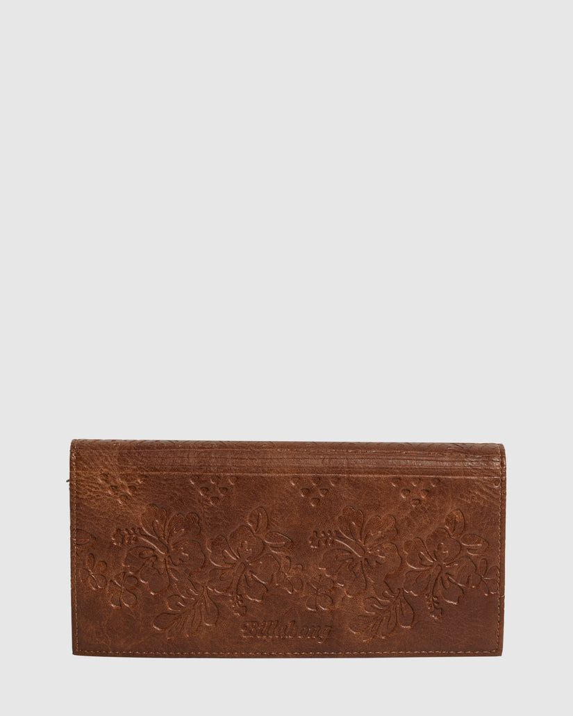 Womens Water Baby Beach Leather Wallet