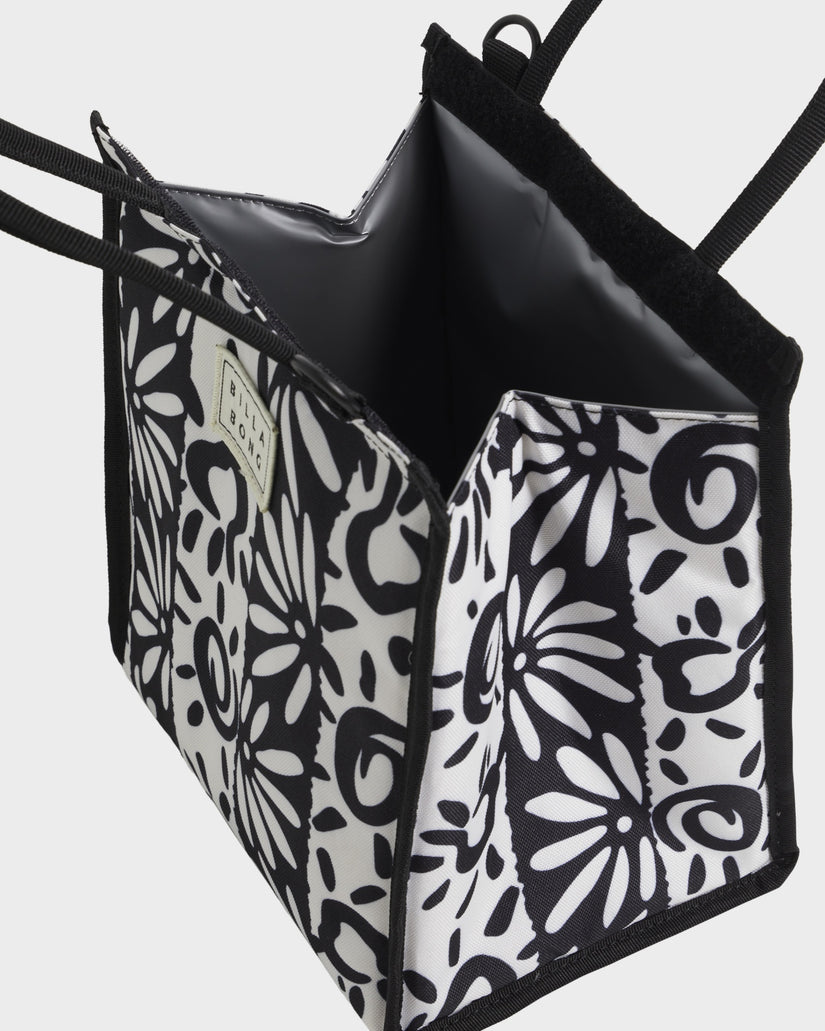 Pool Trippy Swirl Puffy Cooler Bag
