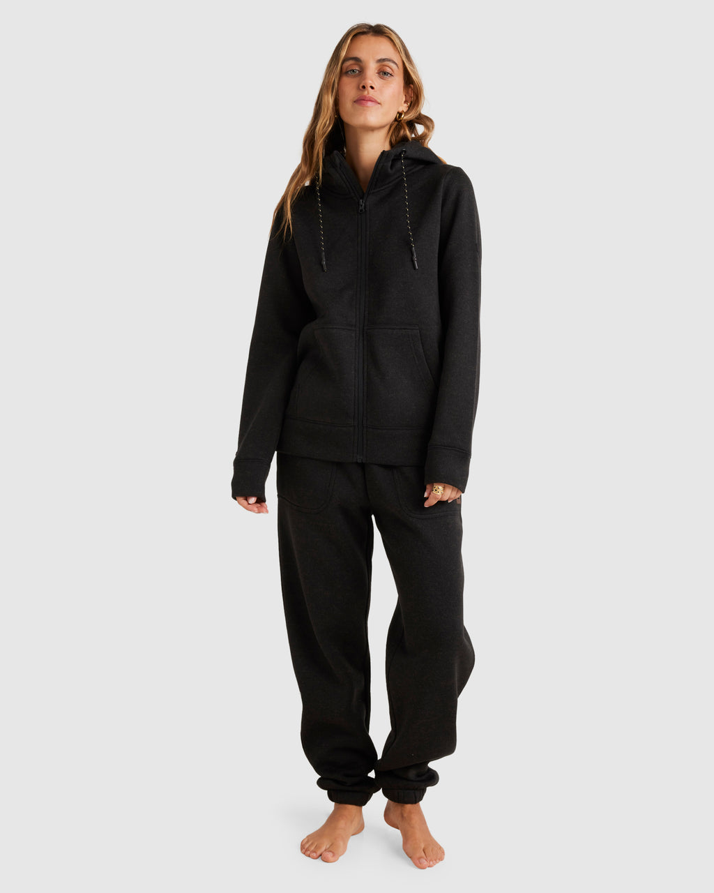 WOMENS BOUNDARY ZIP UP HOODIE