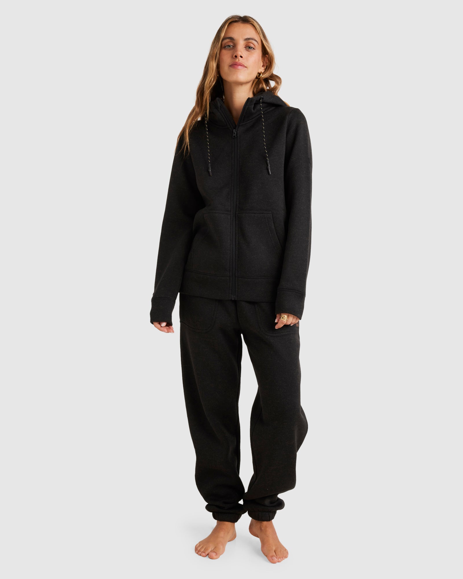 WOMENS BOUNDARY ZIP UP HOODIE