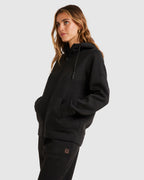 WOMENS BOUNDARY ZIP UP HOODIE
