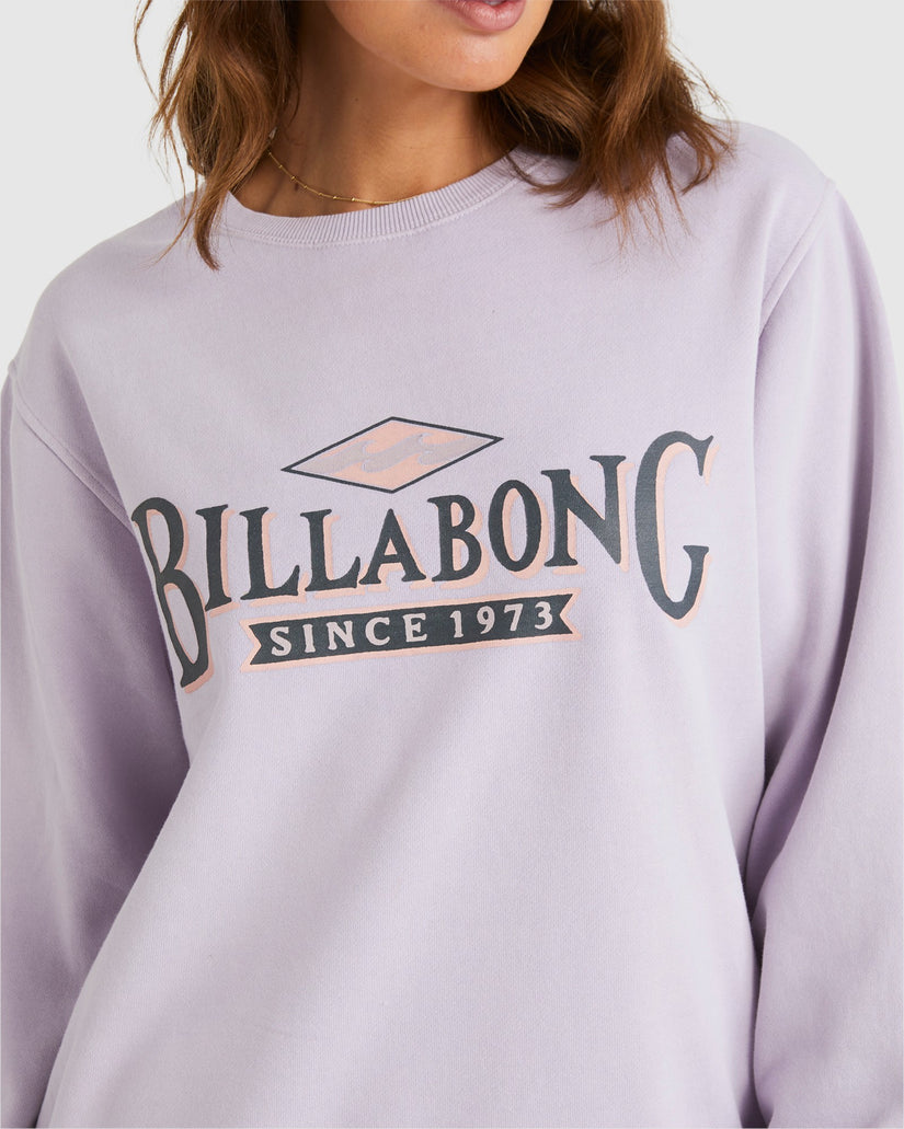 Womens Surfed Out Crew Neck
