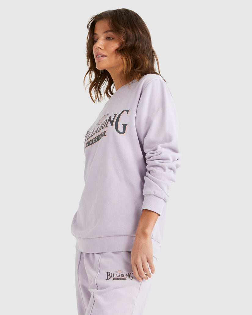 Womens Surfed Out Crew Neck
