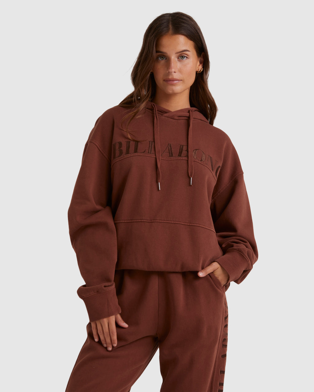 Womens Baseline Pop Pullover Hoodie