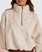 Womens Just Beamin Half Zip Fleece Jumper