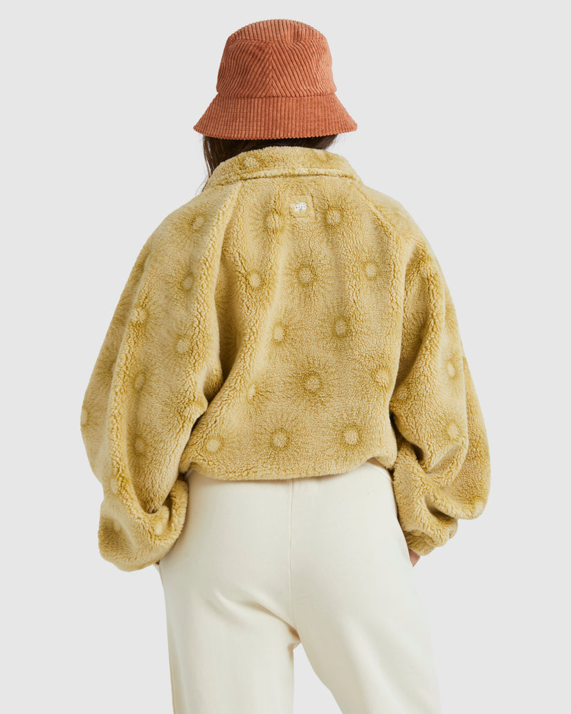 Womens Embers Half Zip Fleece Jumper