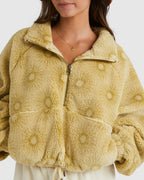 Womens Embers Half Zip Fleece Jumper