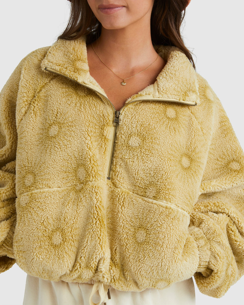 Womens Embers Half Zip Fleece Jumper