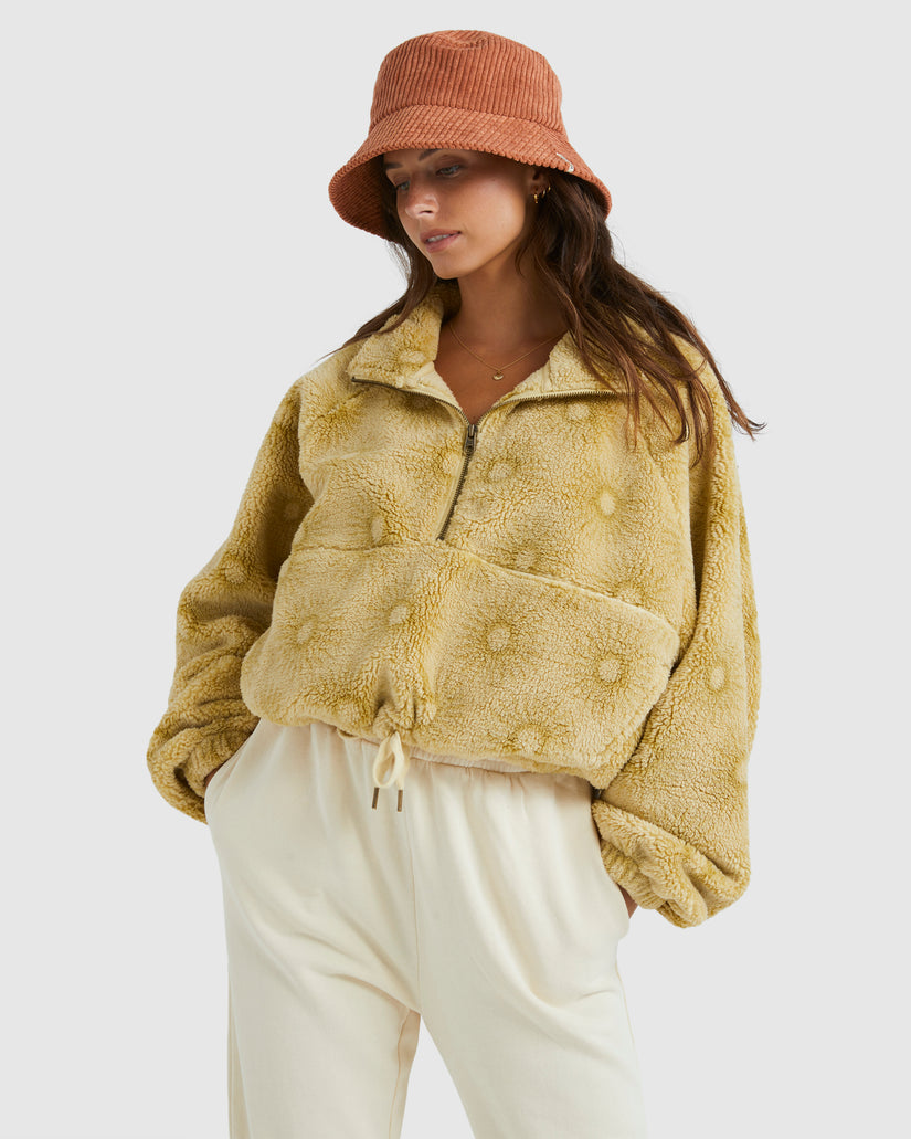 Womens Embers Half Zip Fleece Jumper