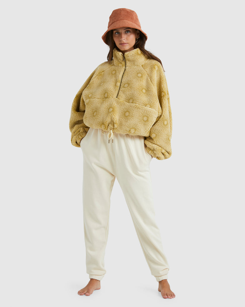 Womens Embers Half Zip Fleece Jumper