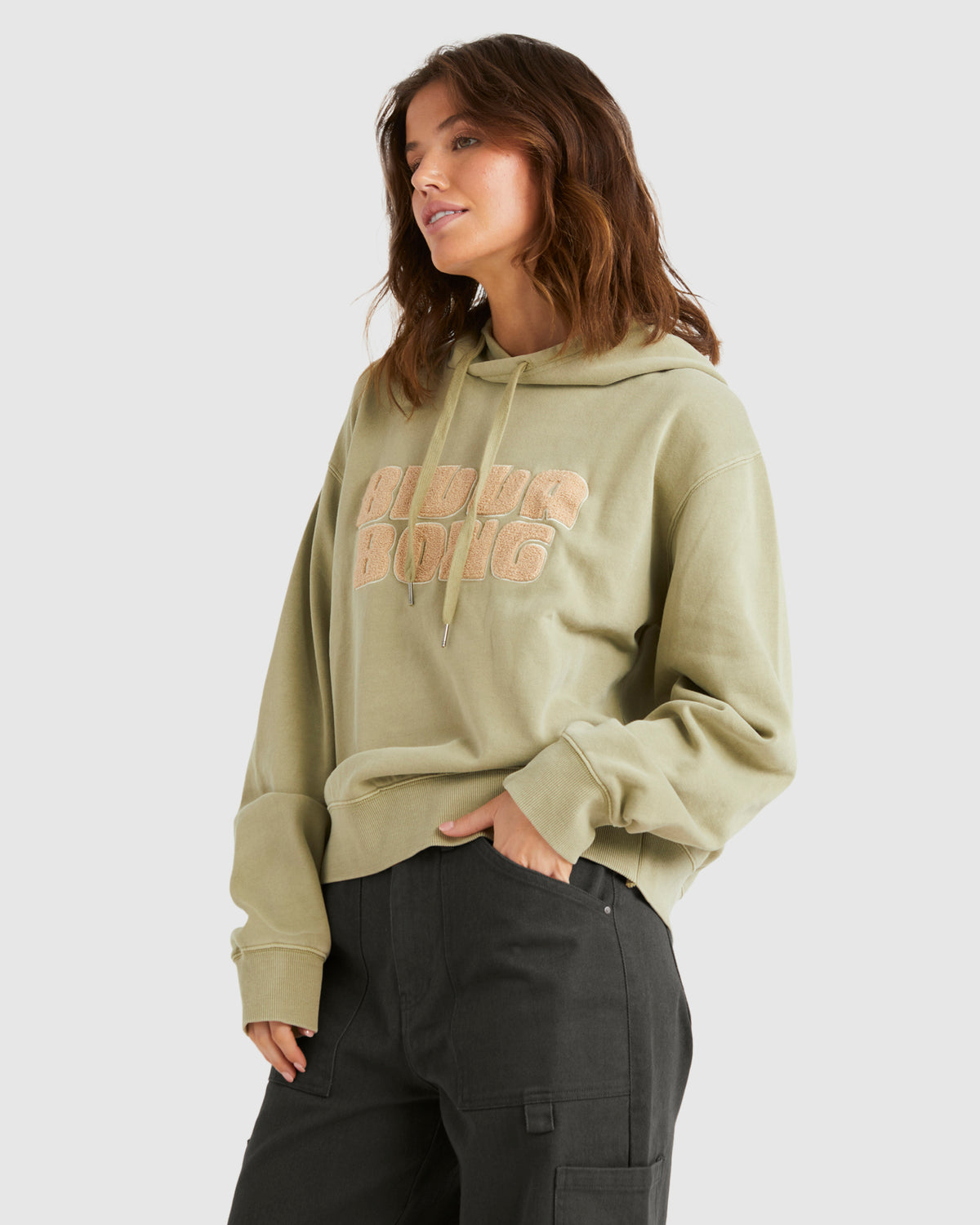 Womens Be Real Rio Pullover Hoodie