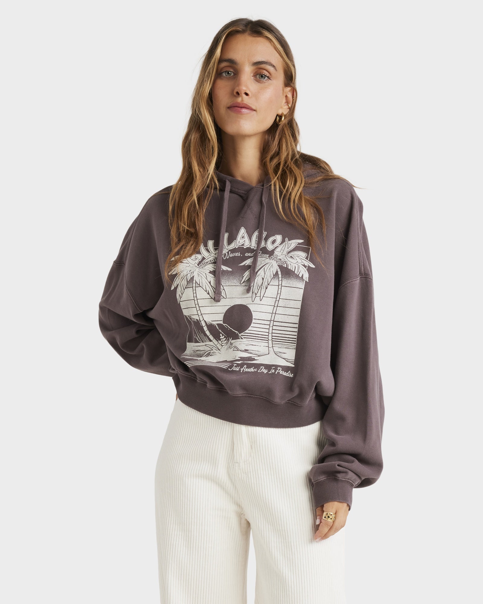 Womens Sweet Escape Pullover Hoodie