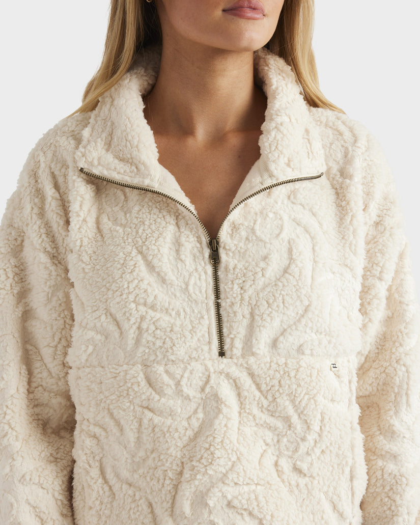 Womens Sun Strippin Fleece Jumper