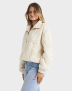 Womens Sun Strippin Fleece Jumper