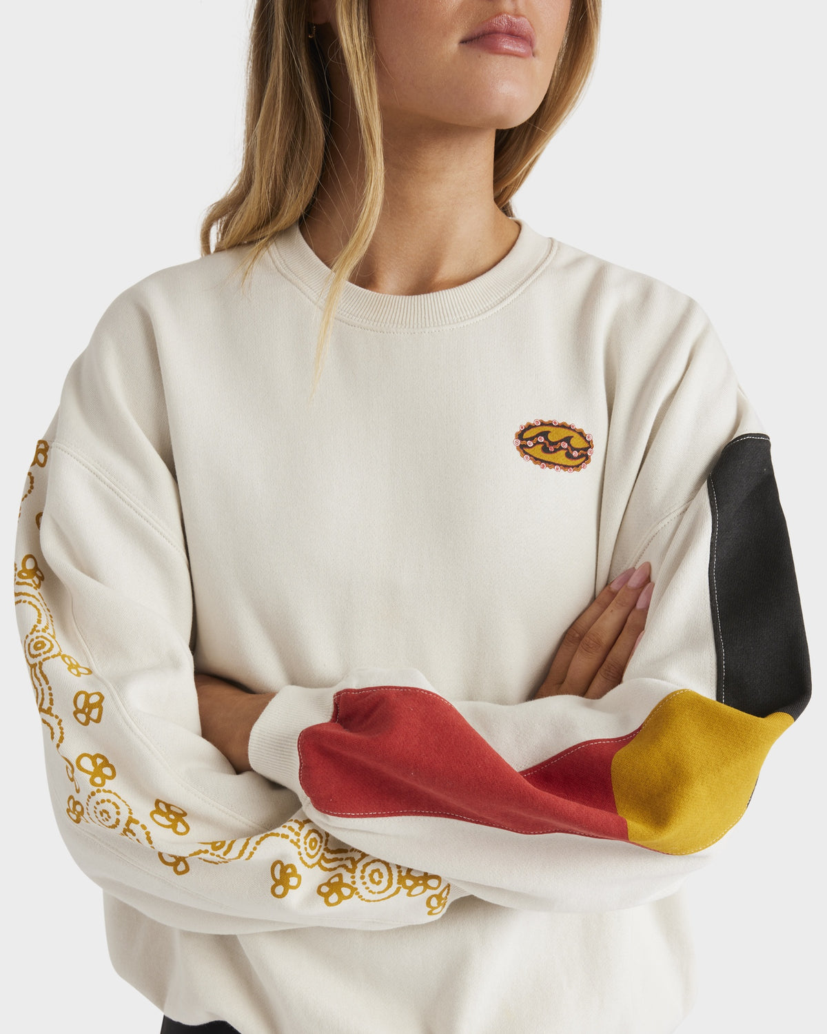 Womens Otis Sand Dune Kendall Crew Neck