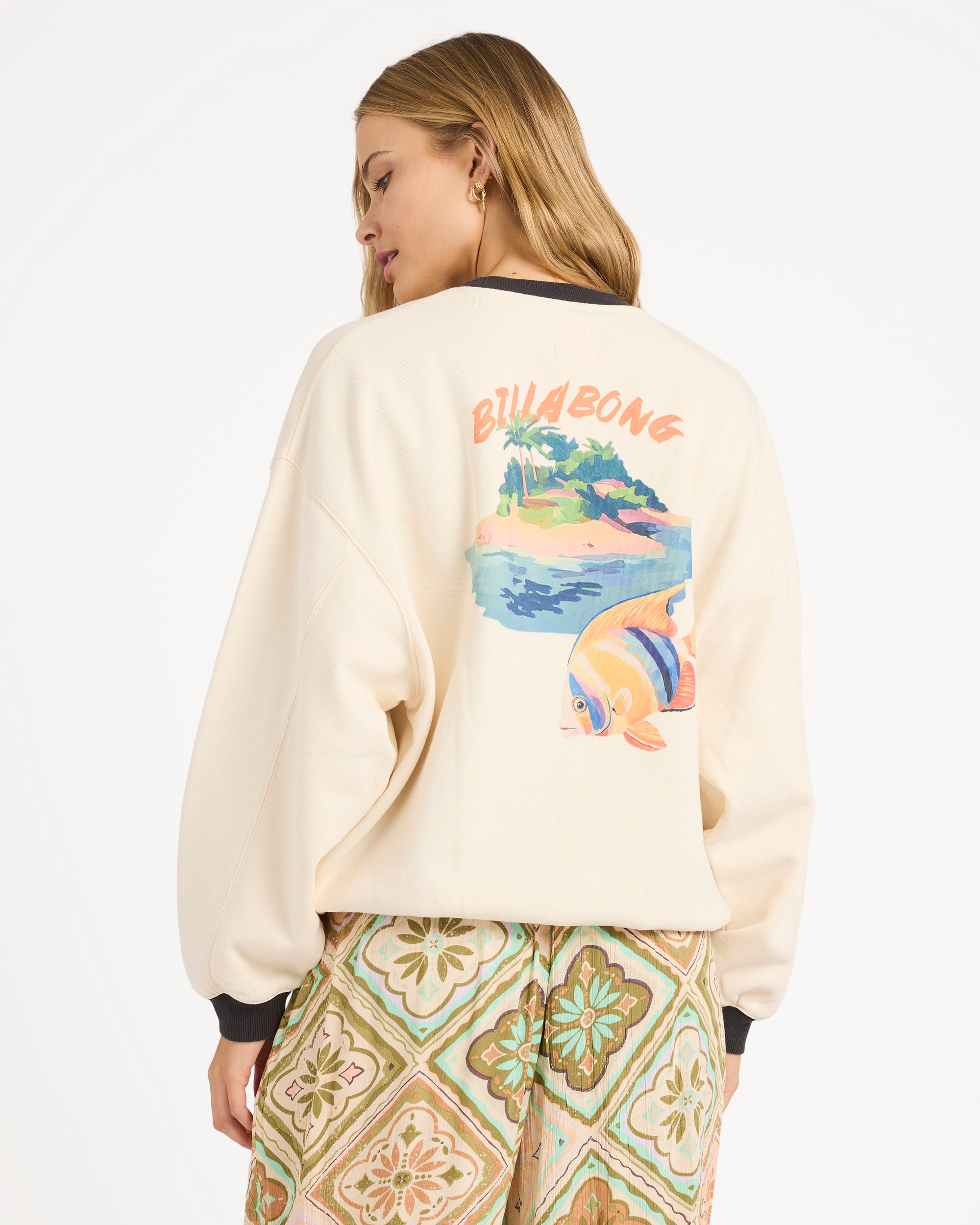 Womens Fun Paradise Kendal Crew Neck