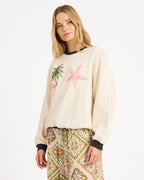 Womens Fun Paradise Kendal Crew Neck